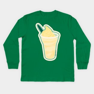 Dole Whip Float Kids Long Sleeve T-Shirt